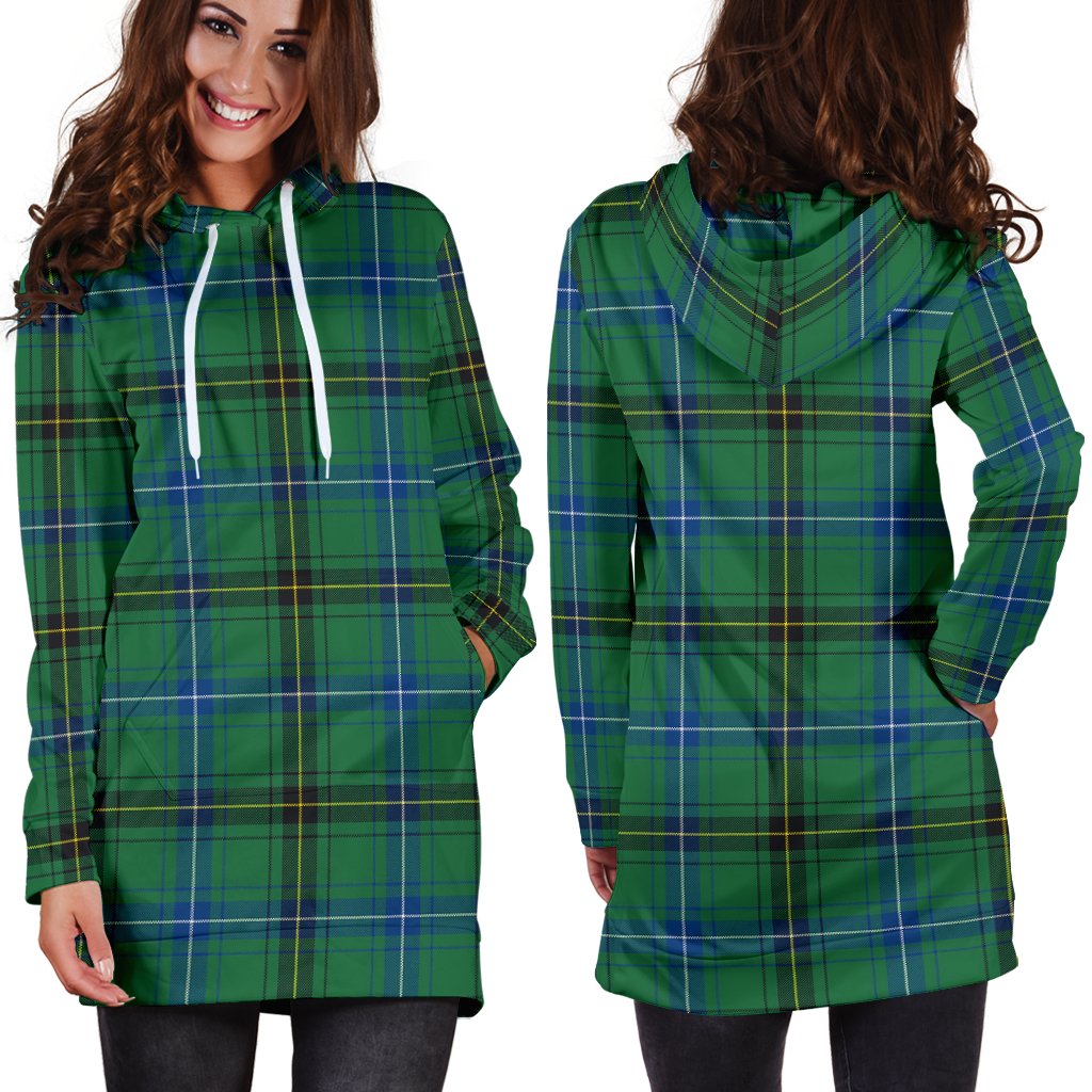 Henderson Ancient Tartan Plaid Hoodie Dress