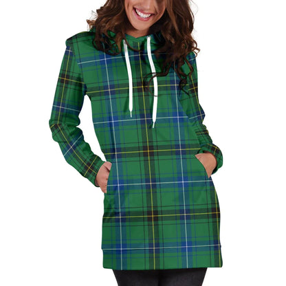 Henderson Ancient Tartan Plaid Hoodie Dress