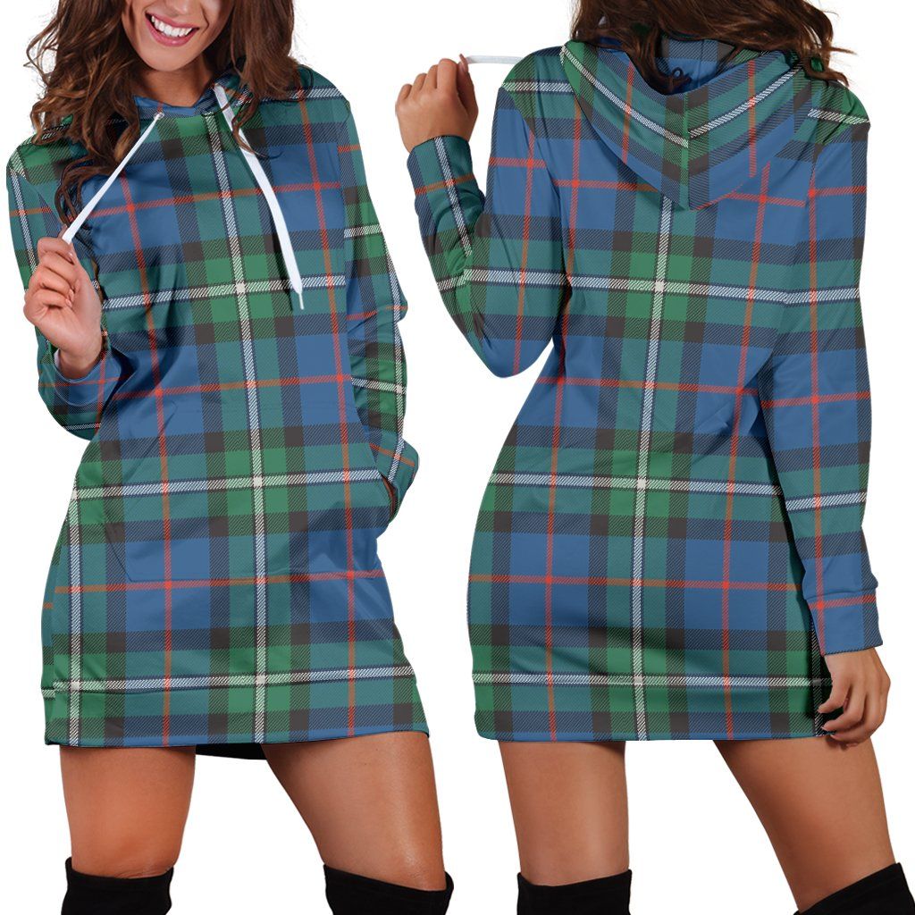 MacPhail Hunting Ancient Tartan Plaid Hoodie Dress