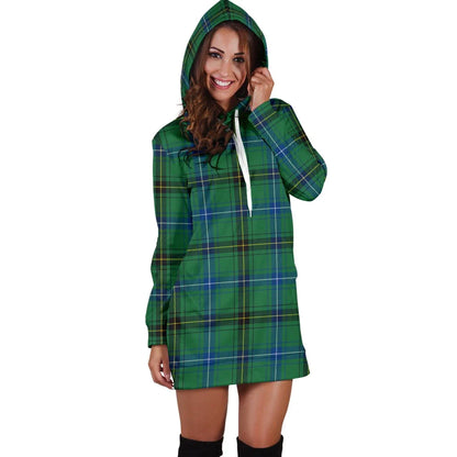 Henderson Ancient Tartan Plaid Hoodie Dress