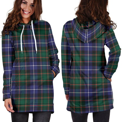 MacRae Hunting Modern Tartan Plaid Hoodie Dress