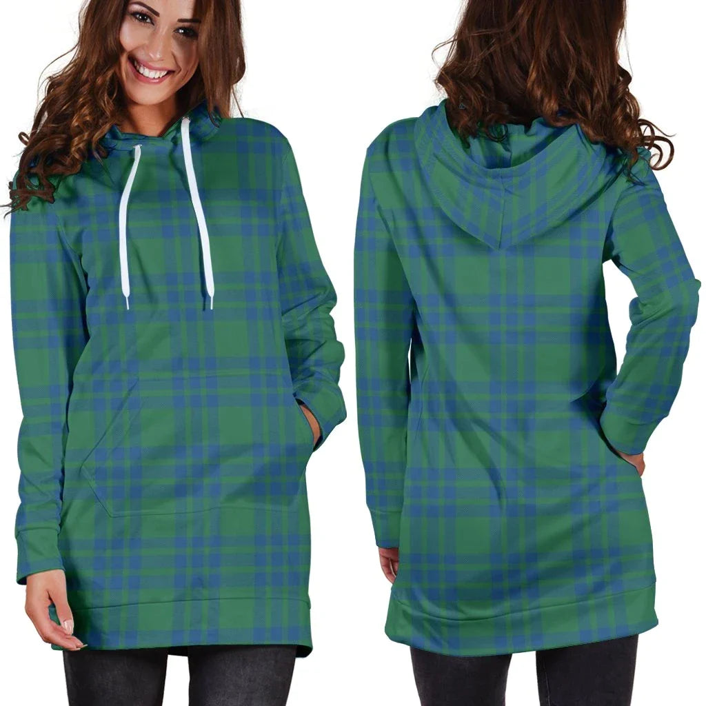 Montgomery Ancient Tartan Plaid Hoodie Dress