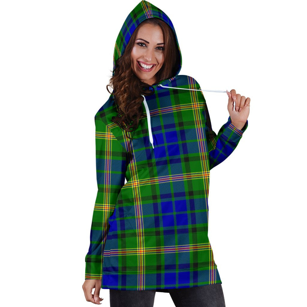 Maitland Tartan Plaid Hoodie Dress