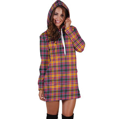 Jacobite Tartan Plaid Hoodie Dress