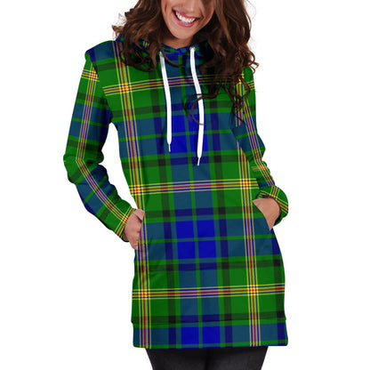 Maitland Tartan Plaid Hoodie Dress