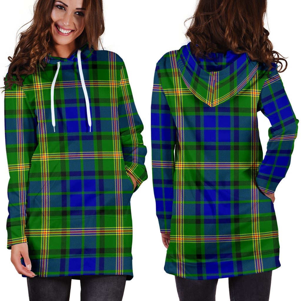 Maitland Tartan Plaid Hoodie Dress