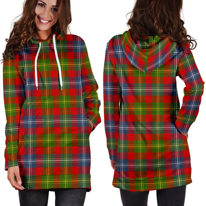 Forrester Tartan Plaid Hoodie Dress