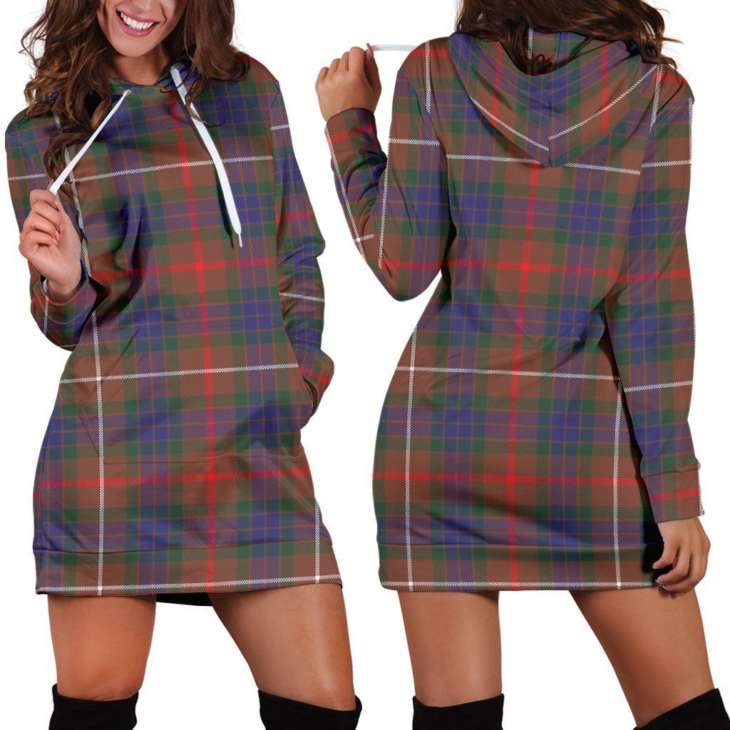 Fraser Hunting Modern Tartan Plaid Hoodie Dress