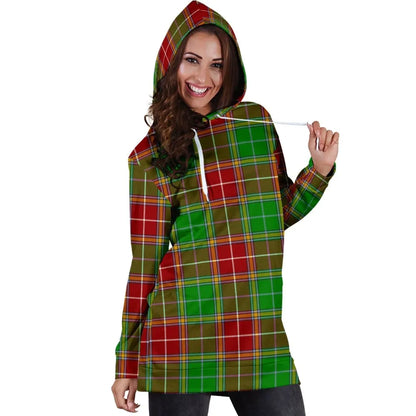 Baxter Modern Tartan Plaid Hoodie Dress