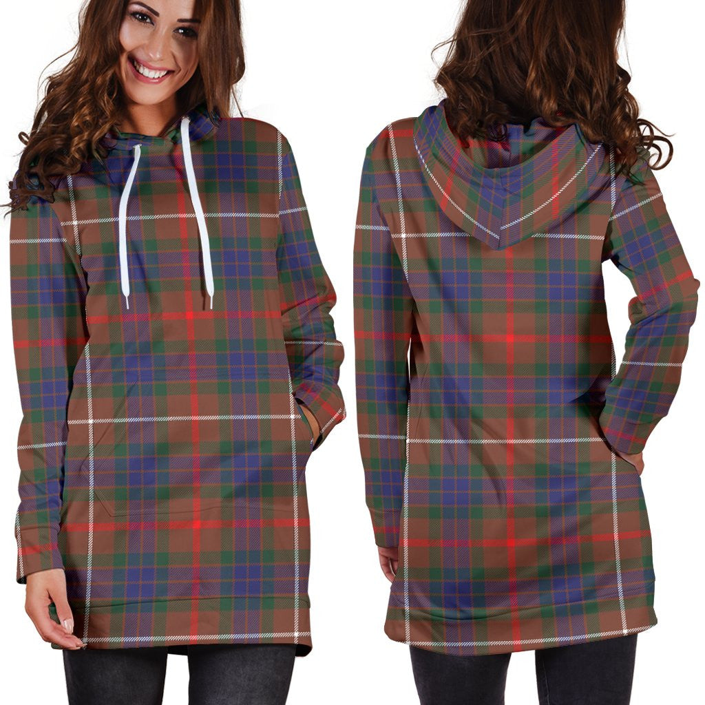 Fraser Hunting Modern Tartan Plaid Hoodie Dress