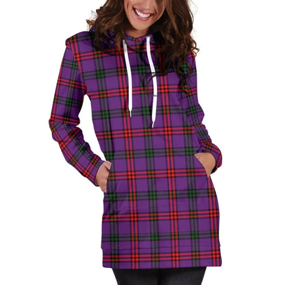 Montgomery Modern Tartan Plaid Hoodie Dress