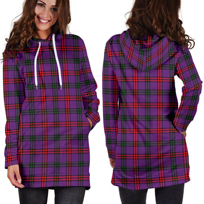 Montgomery Modern Tartan Plaid Hoodie Dress