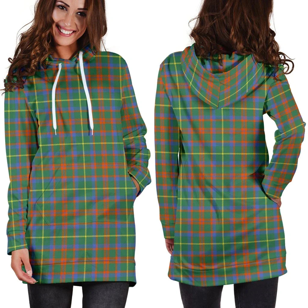 MacKintosh Hunting Ancient Tartan Plaid Hoodie Dress