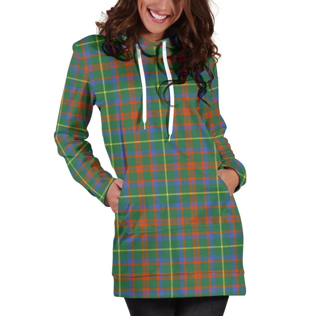 MacKintosh Hunting Ancient Tartan Plaid Hoodie Dress