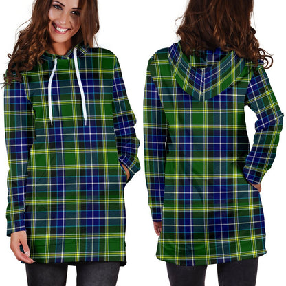 MacKellar Tartan Plaid Hoodie Dress