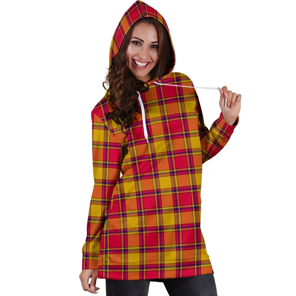 Scrymgeour Tartan Plaid Hoodie Dress