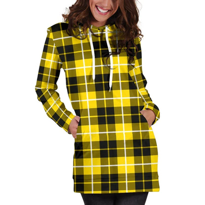 Barclay Dress Modern Tartan Plaid Hoodie Dress