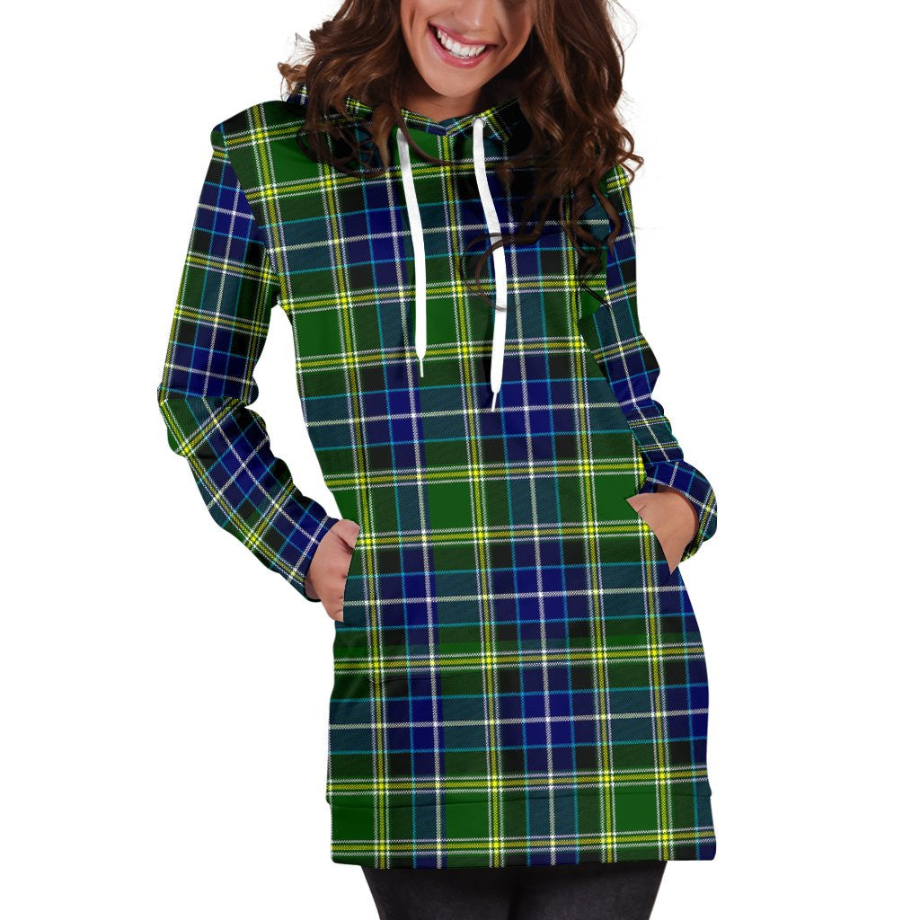 MacKellar Tartan Plaid Hoodie Dress