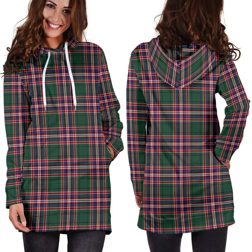 MacFarlane Hunting Modern Tartan Plaid Hoodie Dress