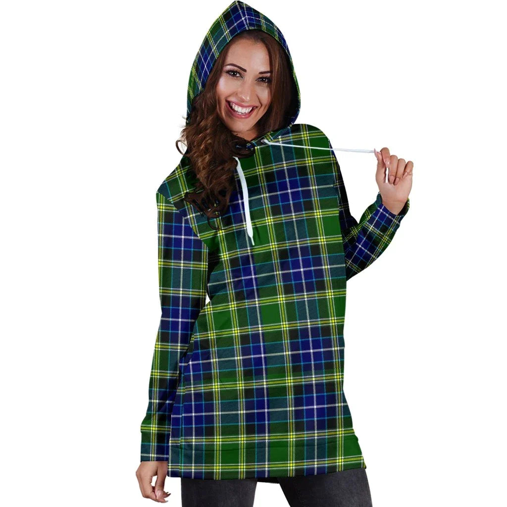 MacKellar Tartan Plaid Hoodie Dress