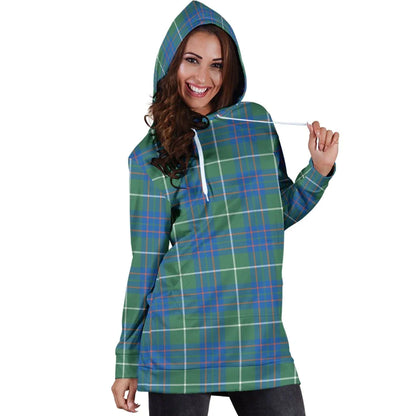 MacIntyre Hunting Ancient Tartan Plaid Hoodie Dress