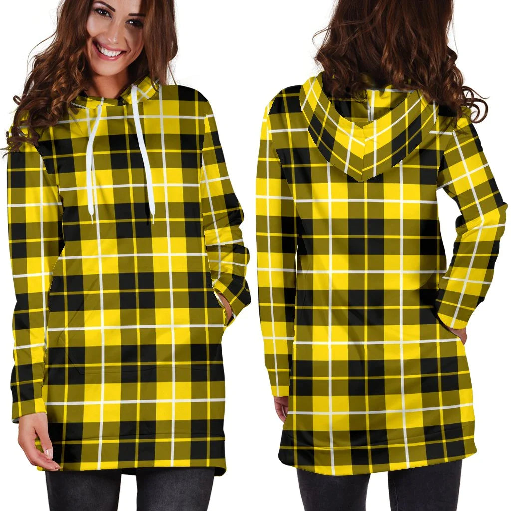 Barclay Dress Modern Tartan Plaid Hoodie Dress