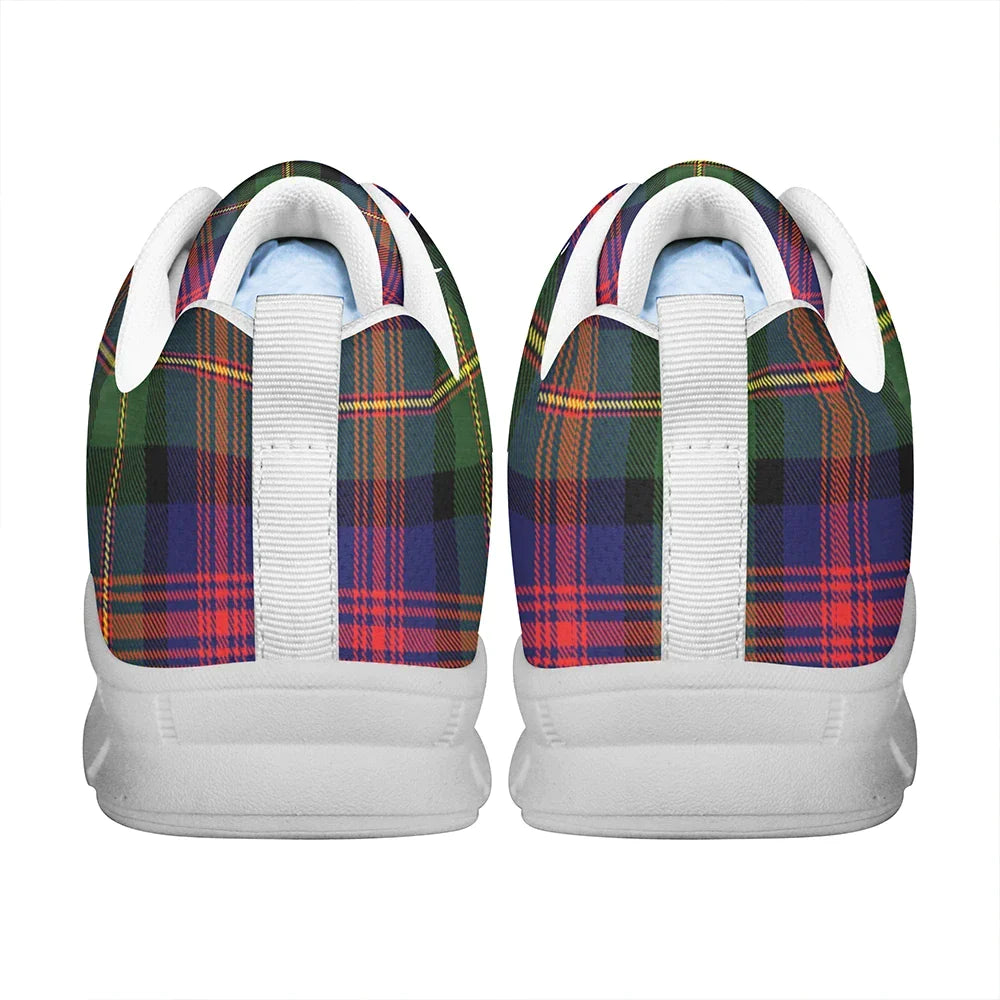 Logan Modern Tartan Plaid Sneakers