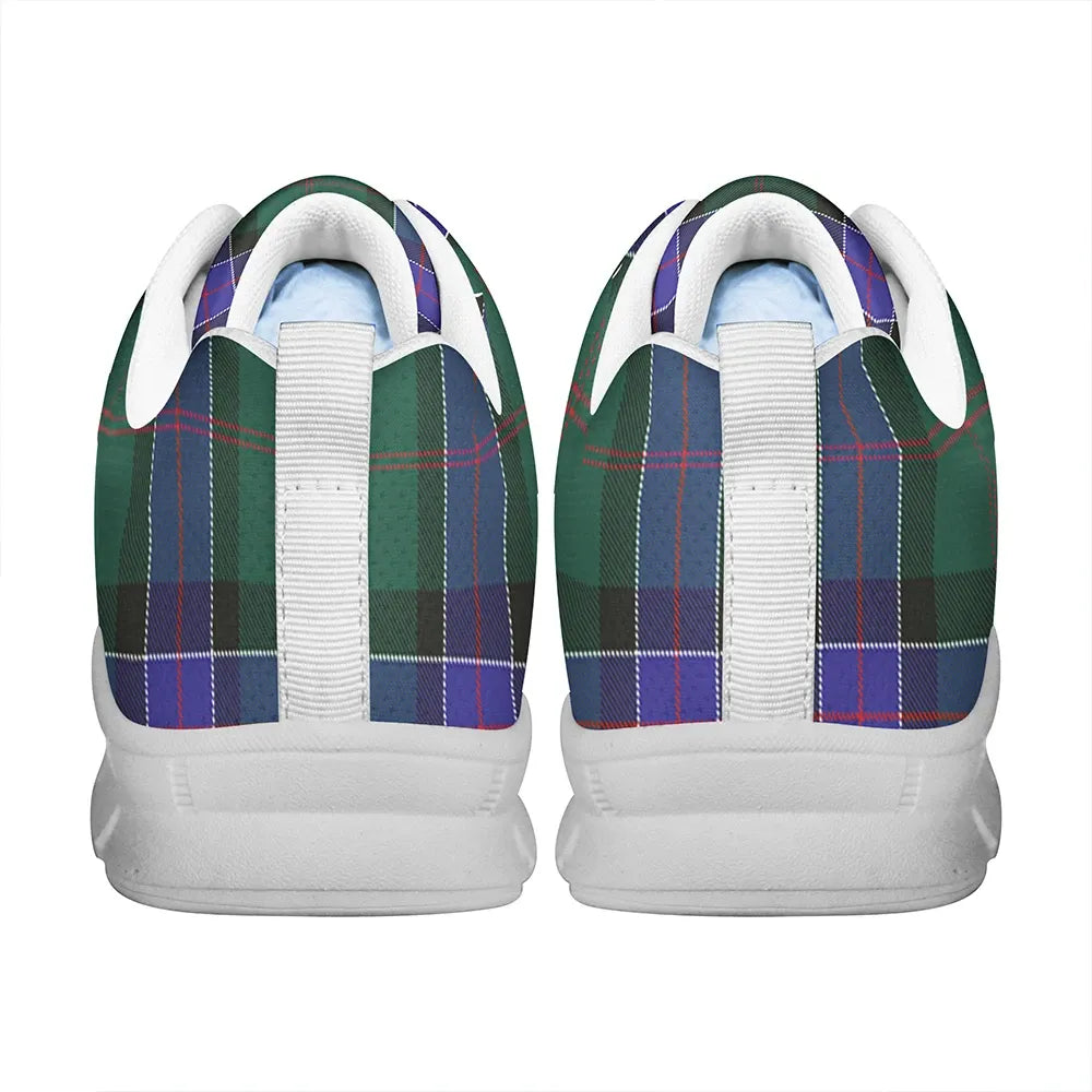 Sinclair Hunting Modern Tartan Plaid Sneakers