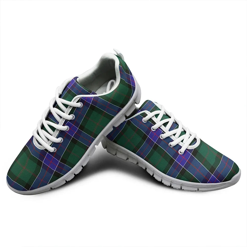 Sinclair Hunting Modern Tartan Plaid Sneakers