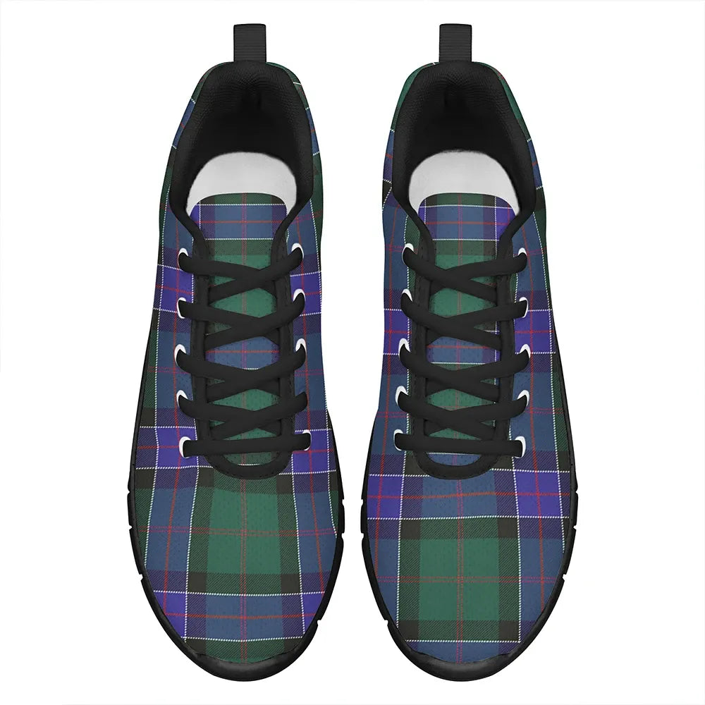 Sinclair Hunting Modern Tartan Plaid Sneakers