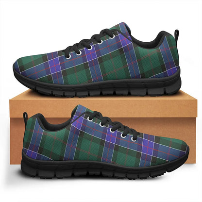 Sinclair Hunting Modern Tartan Plaid Sneakers