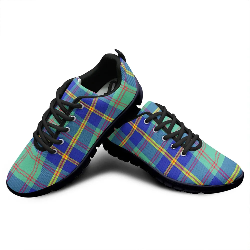 US Marine Tartan Plaid Sneakers