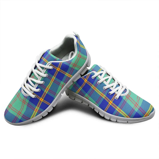 US Marine Tartan Plaid Sneakers