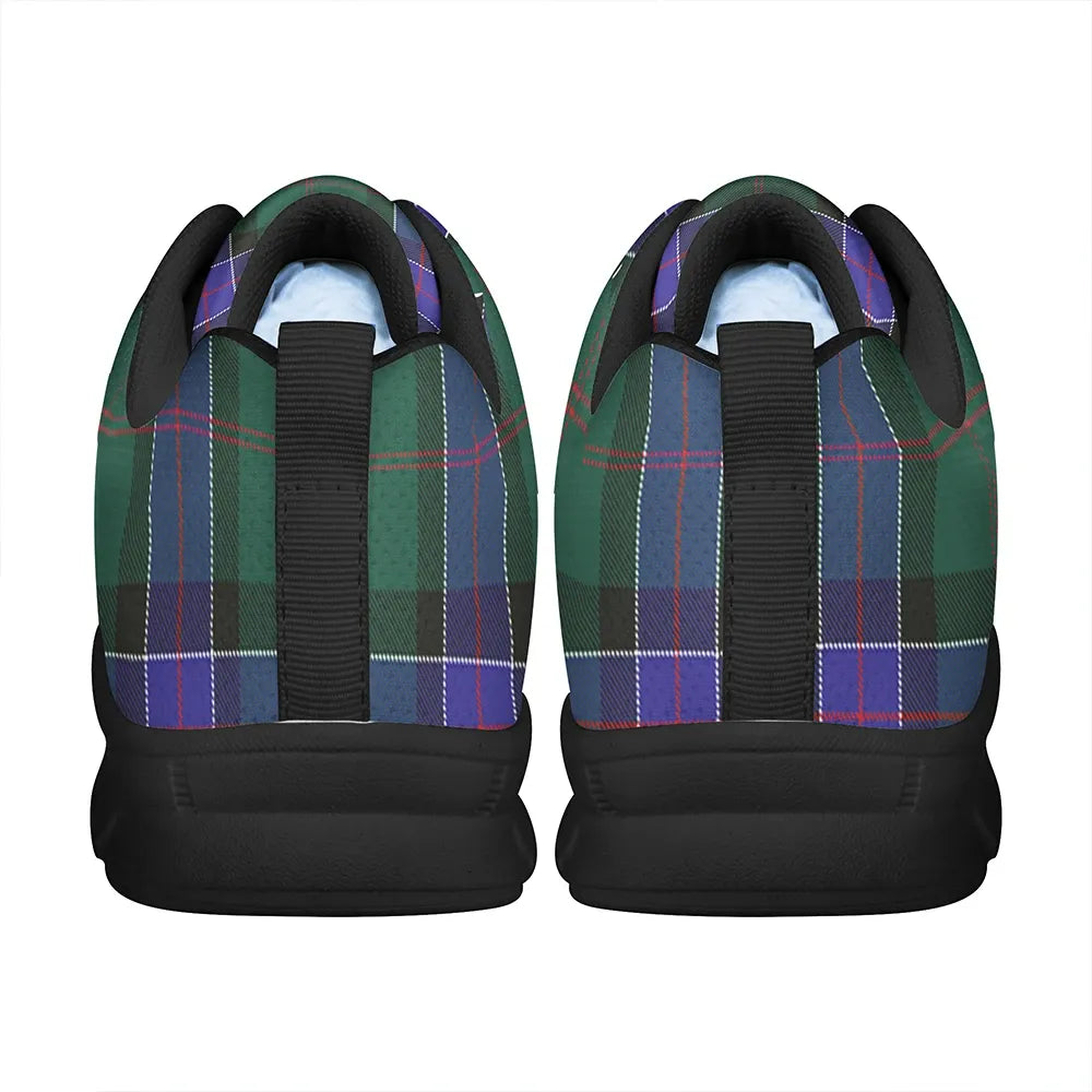 Sinclair Hunting Modern Tartan Plaid Sneakers