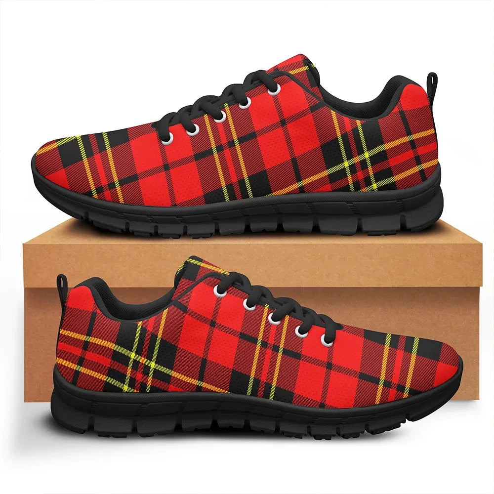 Brodie Modern Tartan Plaid Sneakers