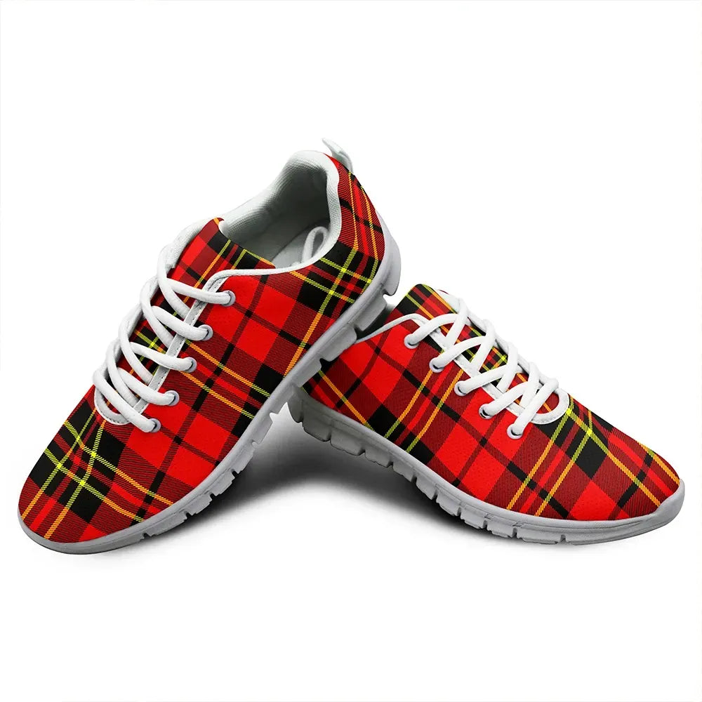 Brodie Modern Tartan Plaid Sneakers