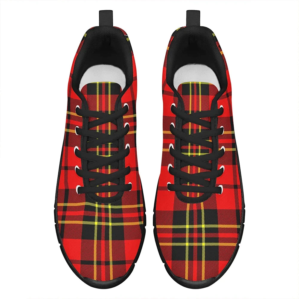 Brodie Modern Tartan Plaid Sneakers