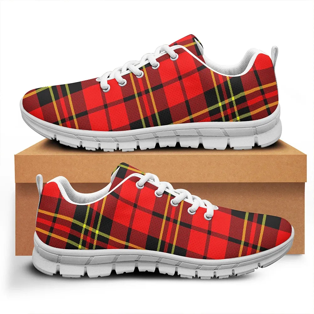 Brodie Modern Tartan Plaid Sneakers