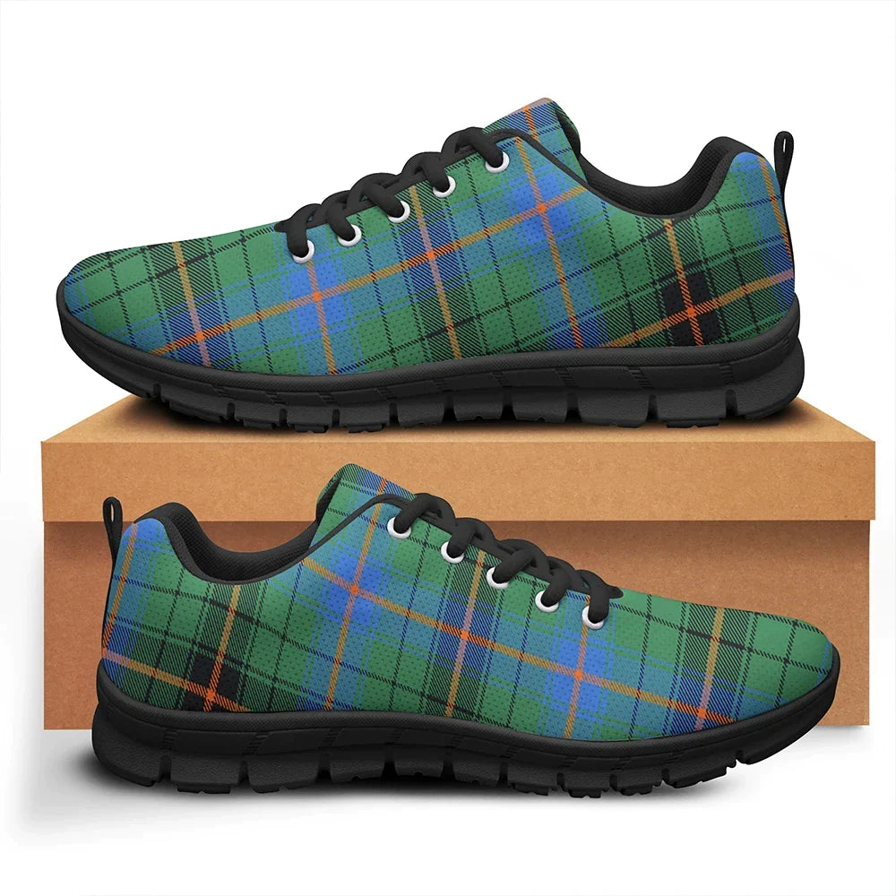 Davidson Ancient Tartan Plaid Sneakers