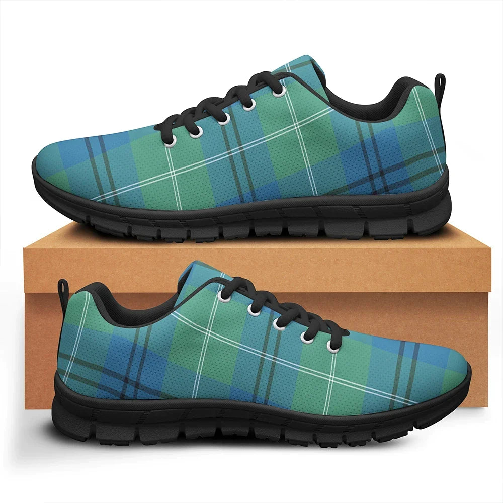 Oliphant Ancient Tartan Plaid Sneakers