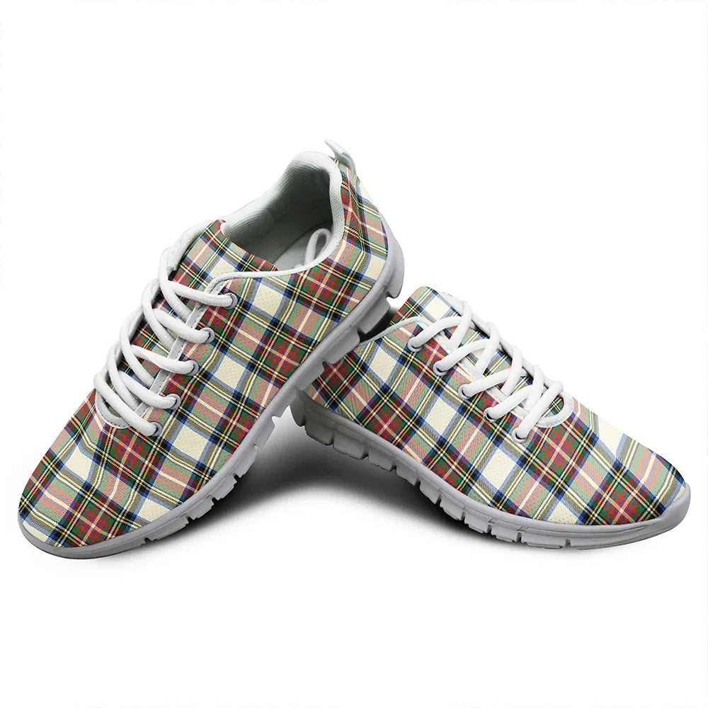 Stewart Dress Ancient Tartan Plaid Sneakers