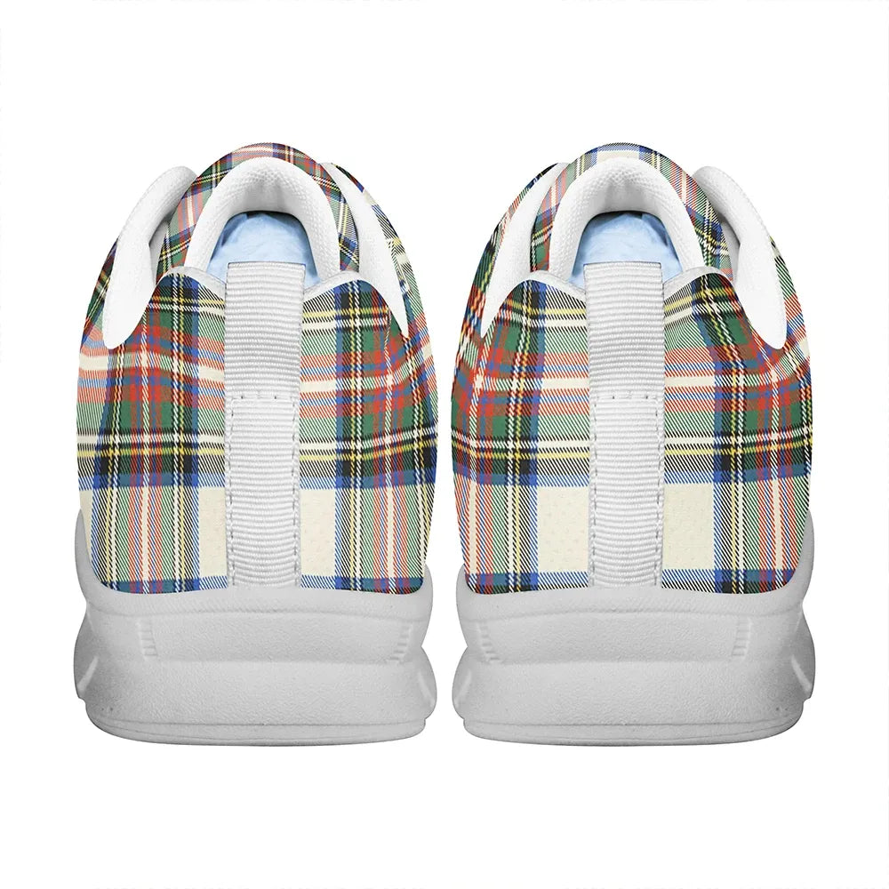 Stewart Dress Ancient Tartan Plaid Sneakers