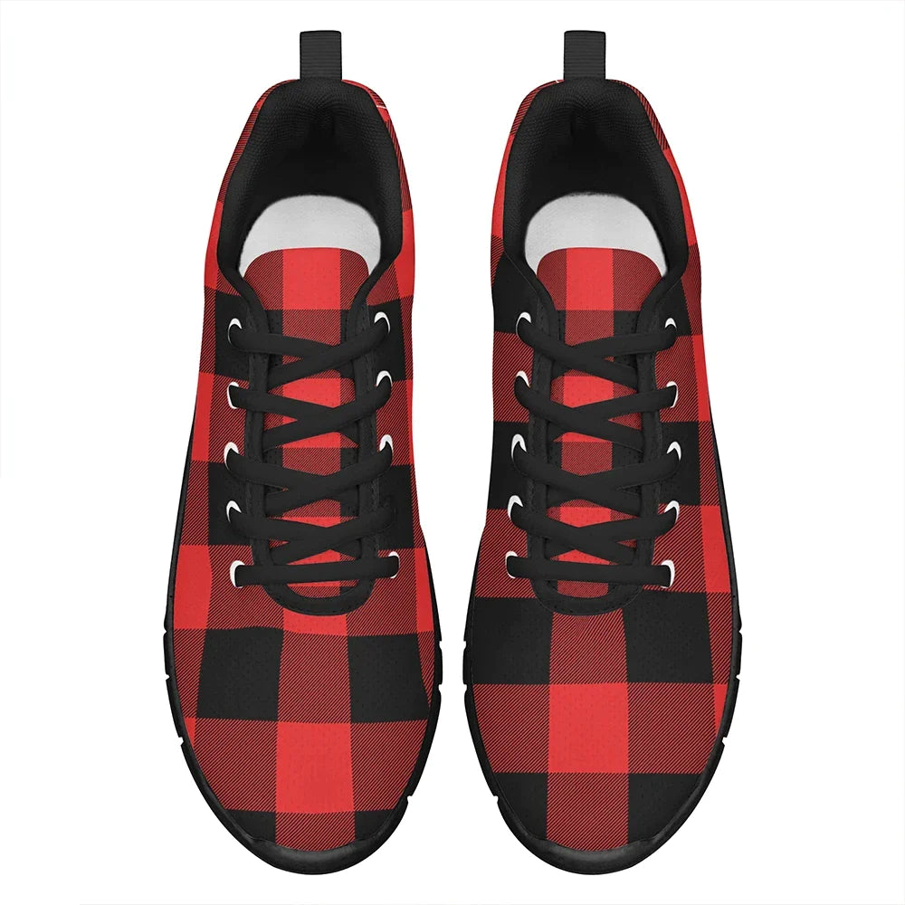 Rob Roy MacGregor Modern Tartan Plaid Sneakers