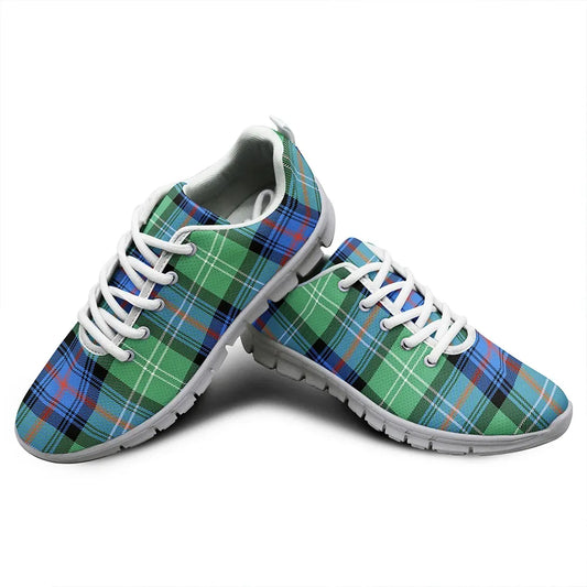 Sutherland Old Ancient Tartan Plaid Sneakers