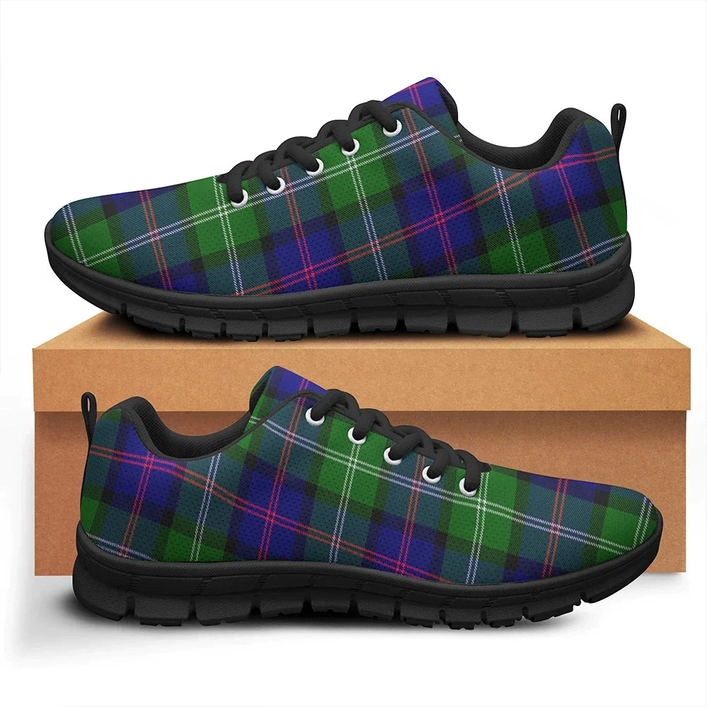 MacThomas Modern Tartan Plaid Sneakers