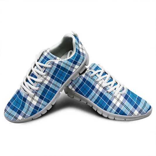 Strathclyde District Tartan Plaid Sneakers