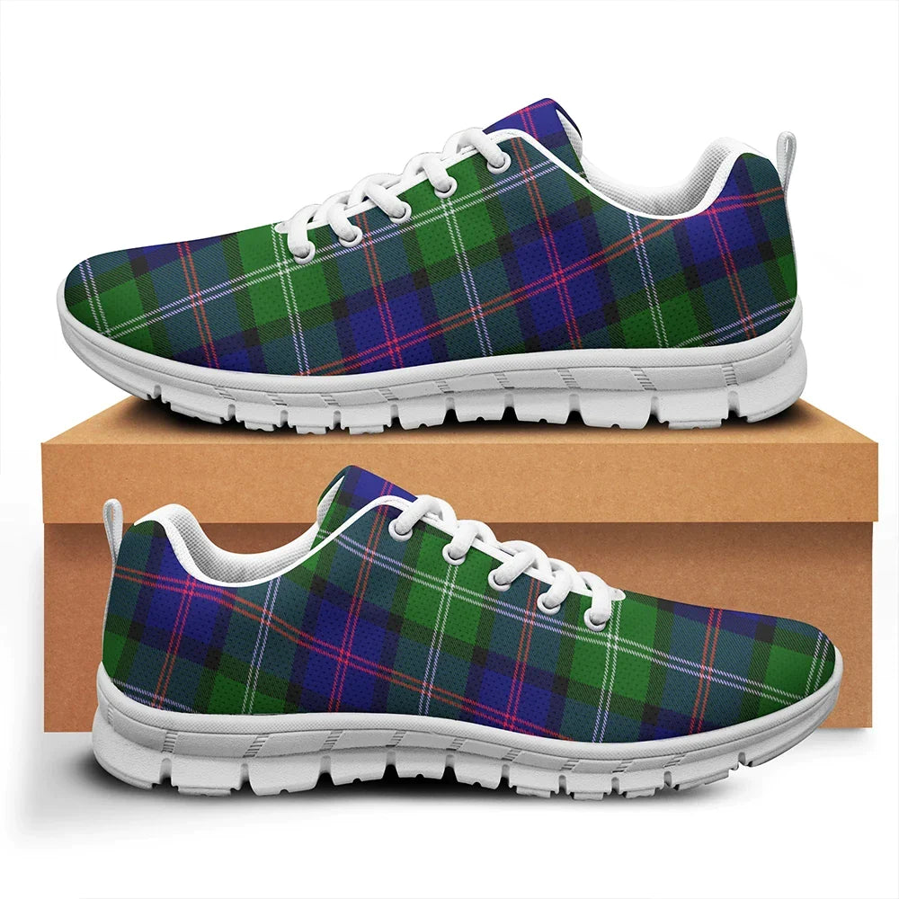 MacThomas Modern Tartan Plaid Sneakers