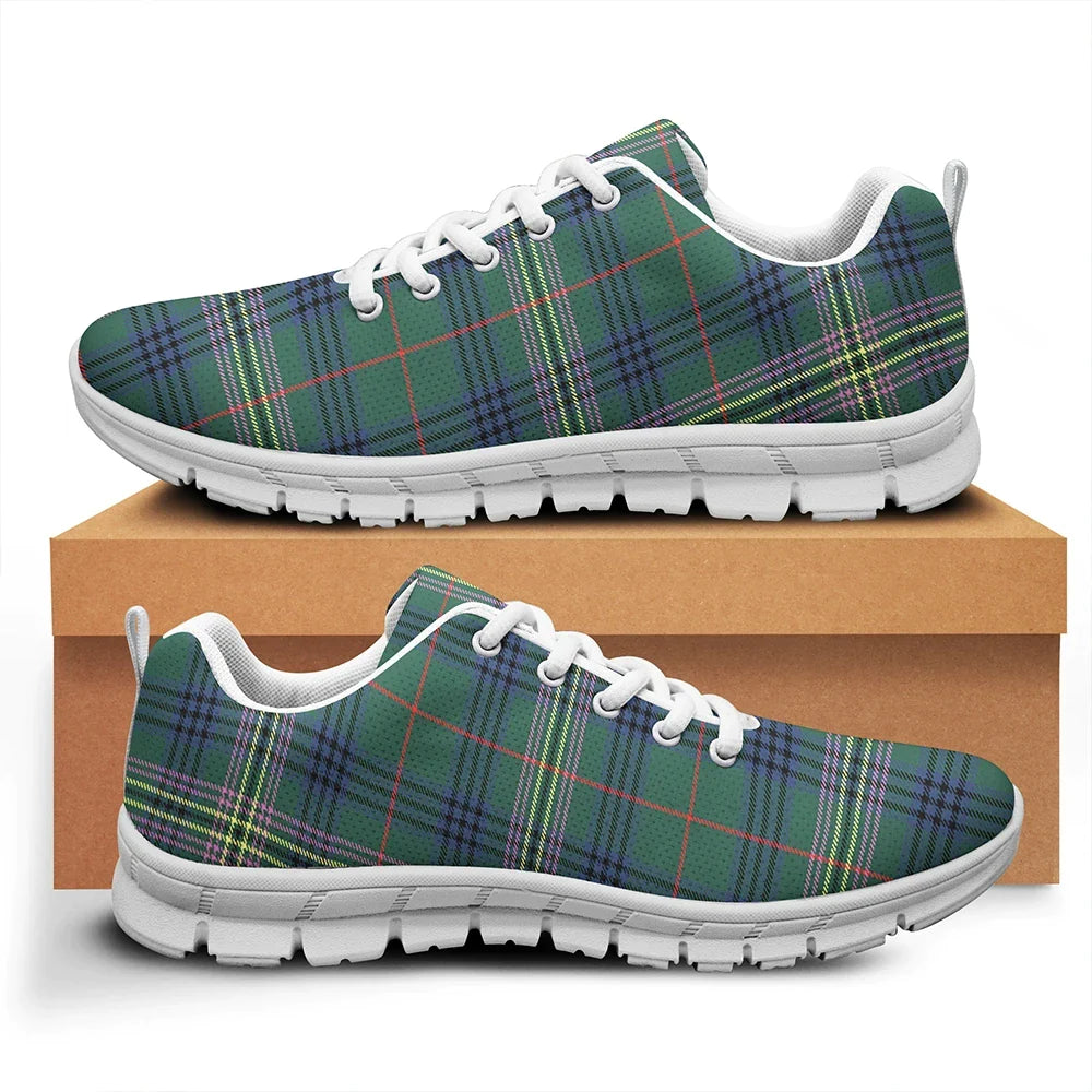 Kennedy Modern Tartan Plaid Sneakers