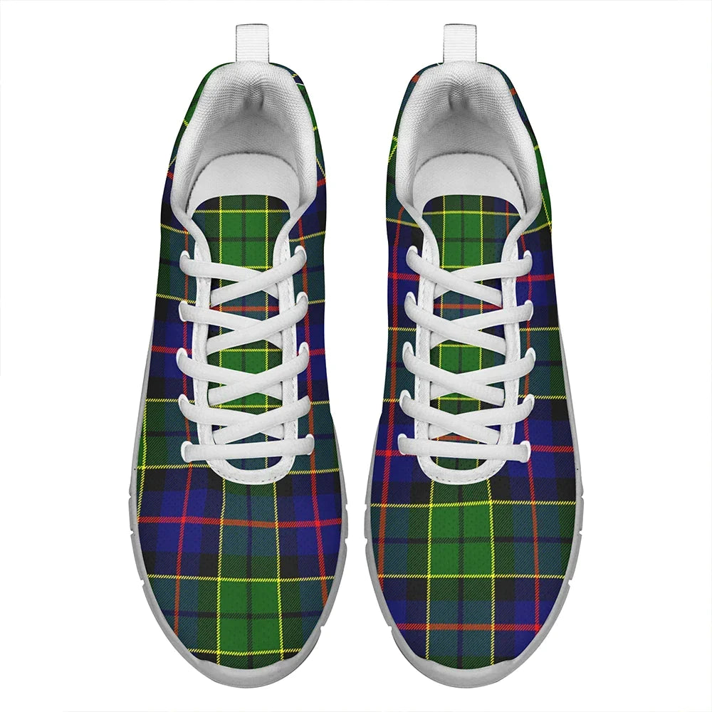 Forsyth Modern Tartan Plaid Sneakers