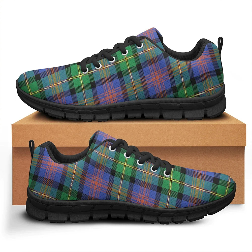 Logan Ancient Tartan Plaid Sneakers